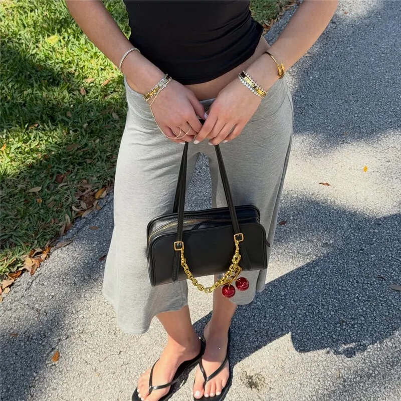 Cross-Border Trendy Street Style Hot Girl Fold-Over Waist Design Low-Waist Capri Pants Wide-Leg Summer Foldable Pants Cross-Border Trendy Street Style Hot Girl Fold-Over Waist Design Low-Waist Capri Pants Wide-Leg Summer Foldable Pants