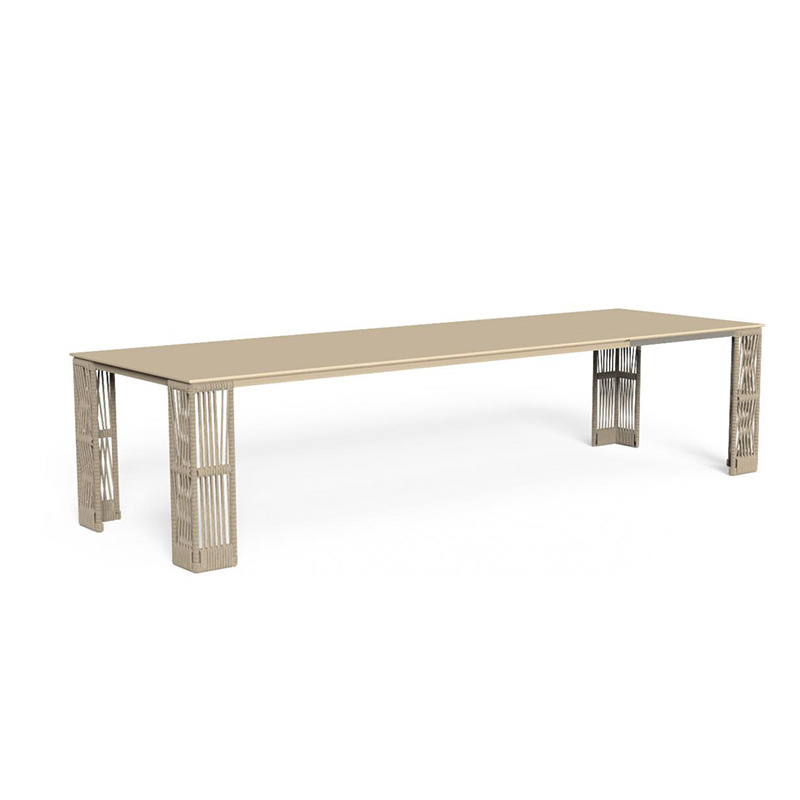 Mesa y silla al aire libre Jardín balcón patio villa al aire libre terraza de alta gama ocio nórdico muebles combinados