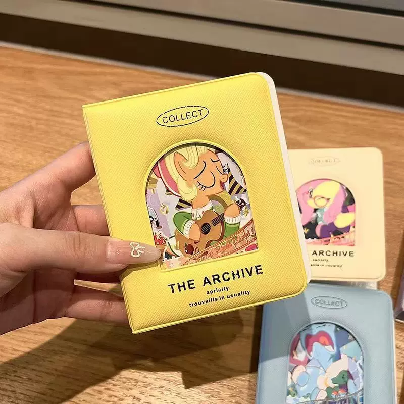 小马宝莉卡册镭射追星小卡收纳册少女心一宫格迷你3寸拍立得相册