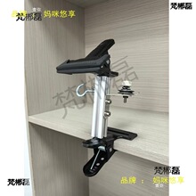 铝合金大力夹10cm双夹款编绳器手绳项链diy编织架大号夹子