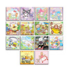 Factory wholesale Japanese cartoon coaster Kuromi Gemini Star Cool Penguin Sanrio Gift Surrounding Ceramics Belle