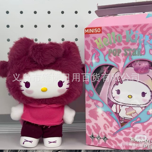 MINISO������Ʒ���и���HelloKitty popstarϵ�����zä��ë�q��ż