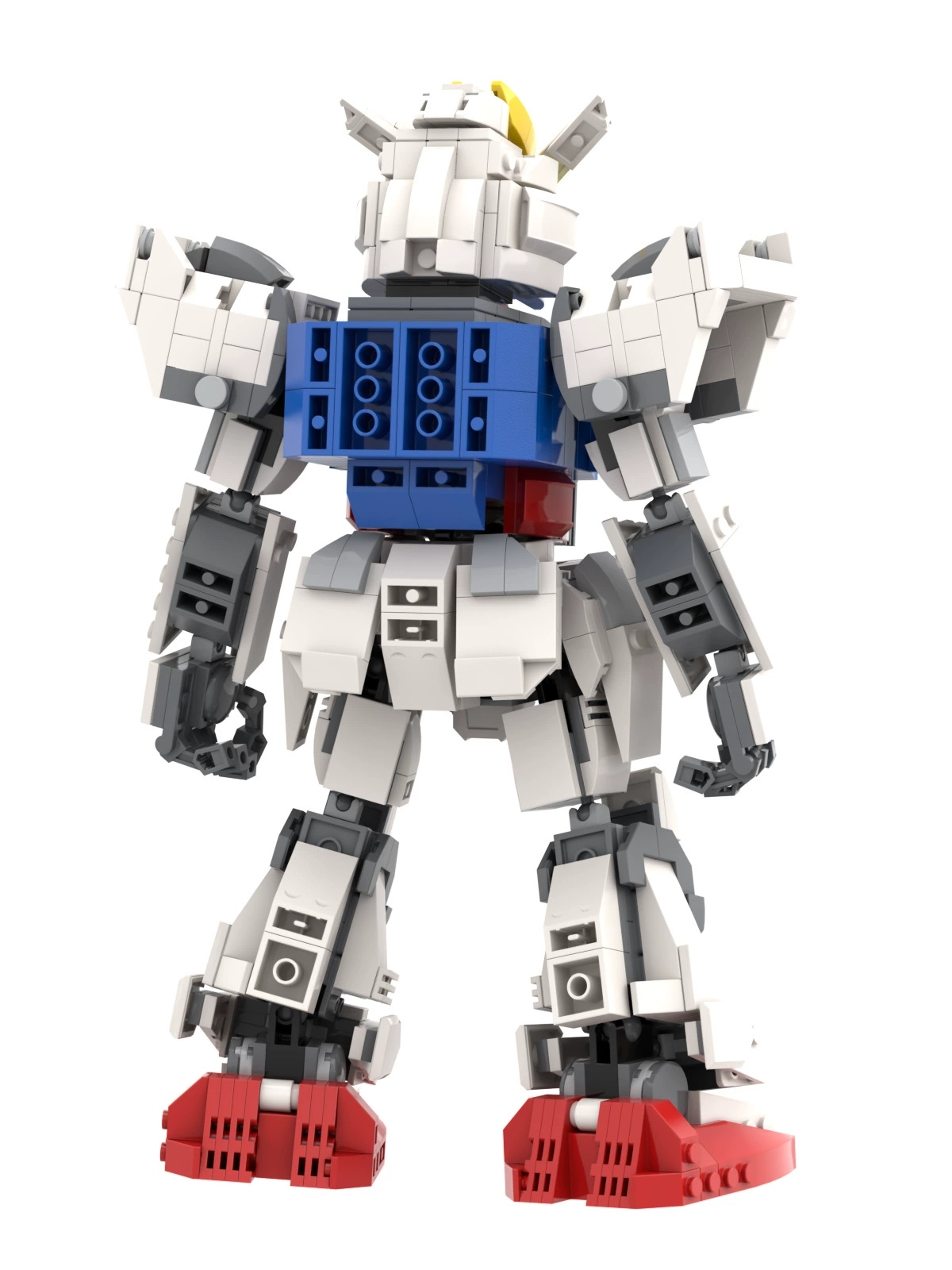 Совместимые с Lego наборы MOC для оригинального дизайна боевого робота-манка Gundam GAT-X105, мужская сложность