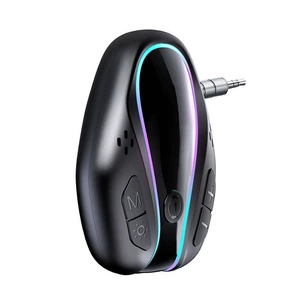 Gr07 Rəngli Dairə Avtomobil Bluetooth Qəbuledicisi Aux 3.5mm Səs Çeviricisi