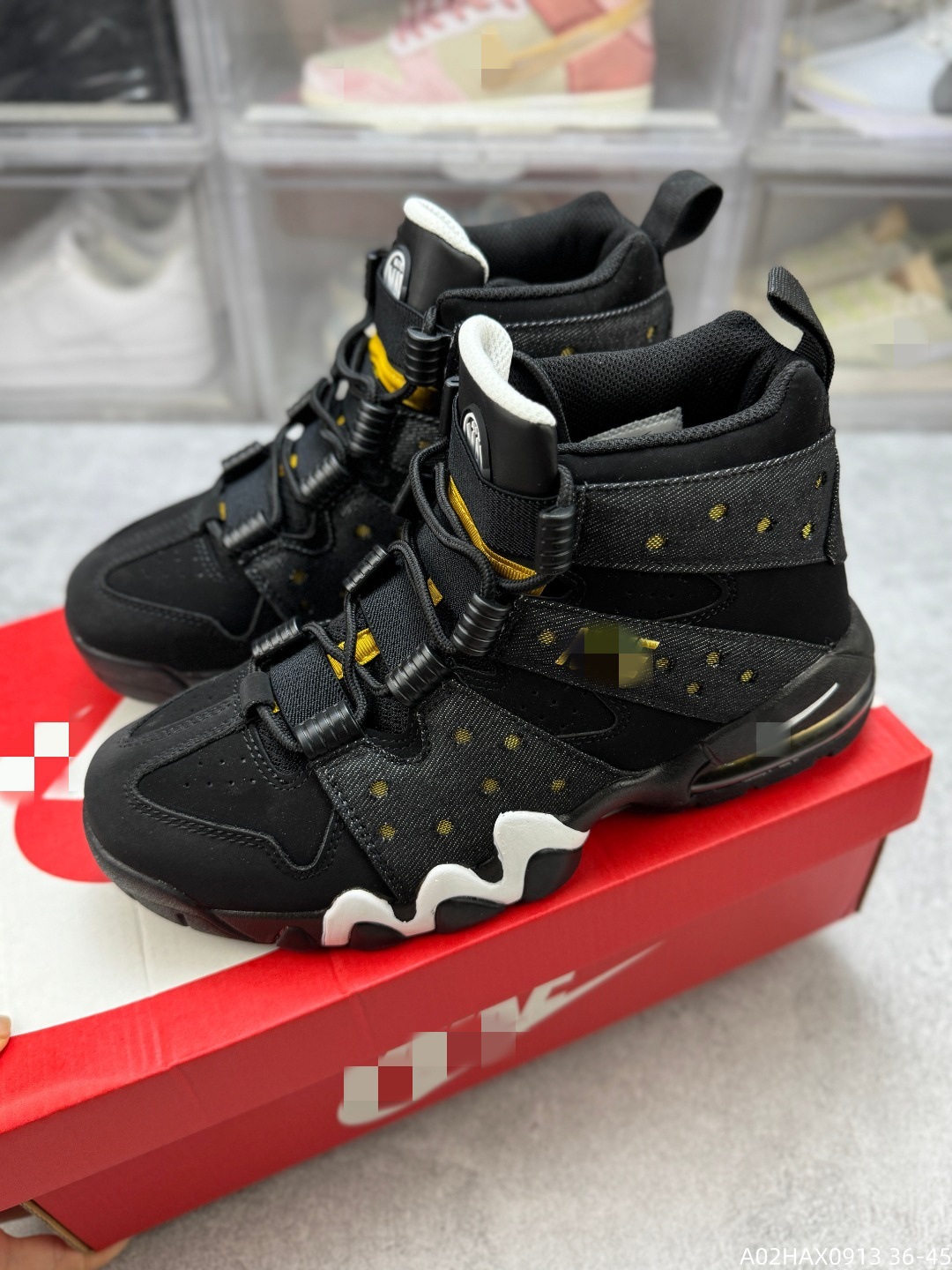 Zapatillas de Baloncesto de Caña Alta Max CB 94 de Piel de Vaca Antideslizantes para Baloncesto y Deportes image 13