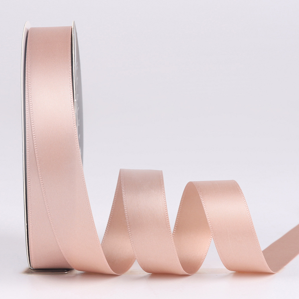 Cinta de dos colores de doble cara de color sólido al por mayor material de envoltura de tienda de flores de DIY cinta de embalaje de flores cinta de poliéster simple