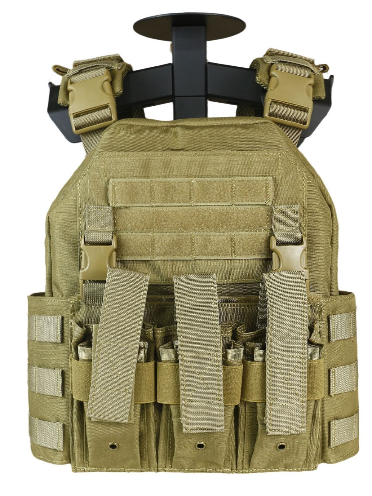 Chaleco táctico ligero para aficionados militares al aire libre 500D chaleco táctico multifuncional EVA placa gruesa 6094 chaleco de combate