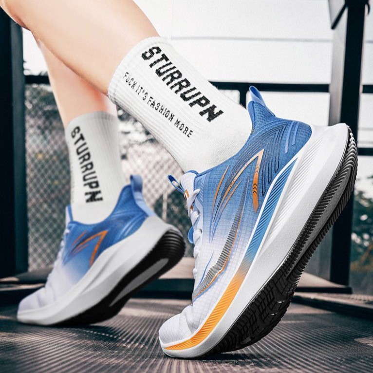 Nuevos zapatos para correr al por mayor transfronterizos zapatos para hombres moda moda red zapatos transpirables zapatos deportivos para hombres al aire libre para hombres