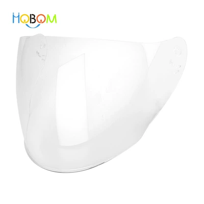 Helmet lens summer electric motorcycle 3/4 half helmet protective goggles fitting LS2 OF608 (Dəbilqə (Kaska) aksesuarları) - transparent
