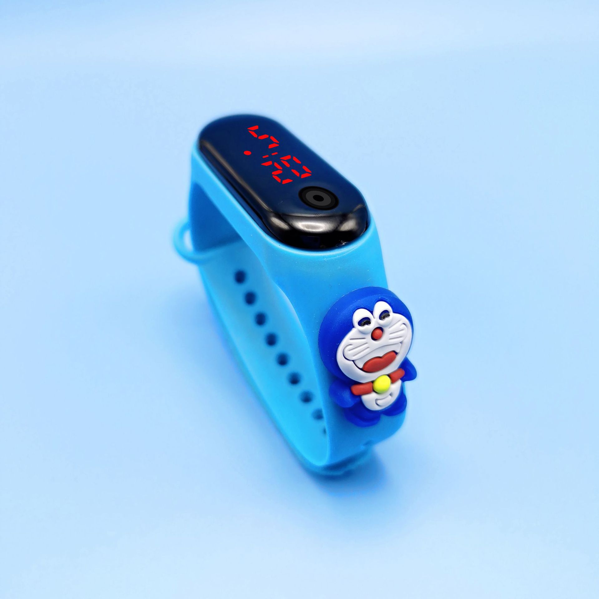 En stock al por mayor M3 reloj de muñeca de luz roja led reloj electrónico creativo estudiante plástico pulsera de dibujos animados niños reloj deportivo