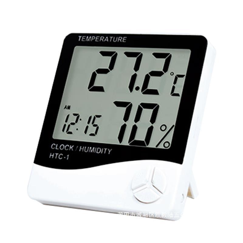 공장 탈출 실내 실험실 온도 습도계 온도 습도계 디지털 디스플레이 온도 및 습도 전자 조직 문화 높은 정밀도