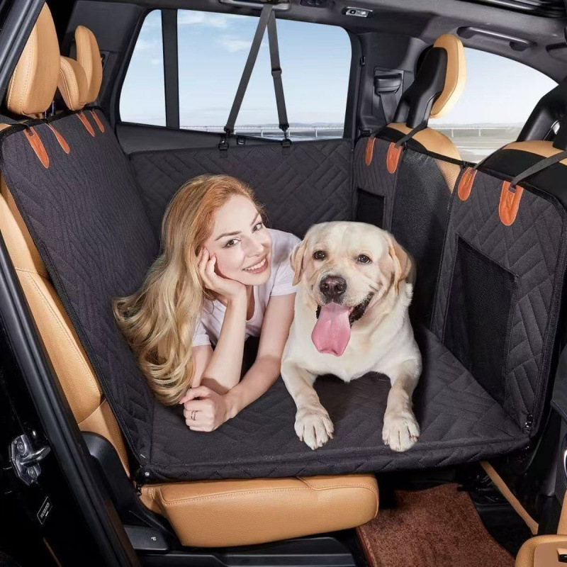 & cojín de automóvil de mascotas asiento trasero cojín de automóvil para perros perros perros de tamaño mediano antisucio aislamiento de artefactos de automóvil