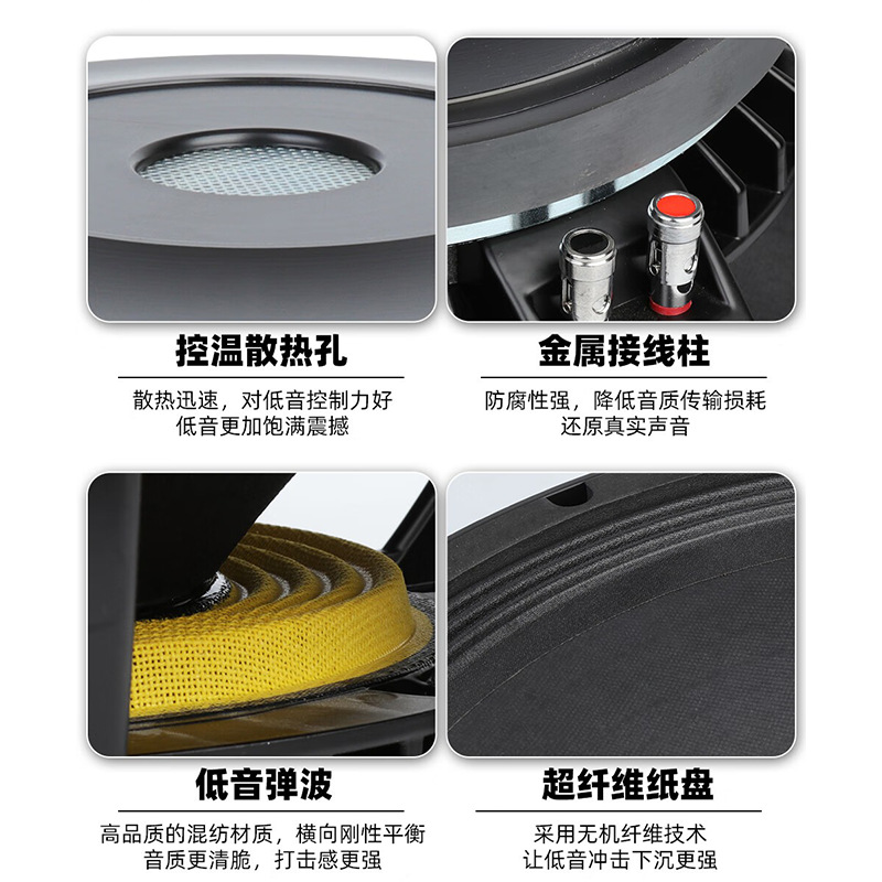 10 pulgadas 12 pulgadas 15 pulgadas altavoces activos de pared acampado de alta potencia de madera sonido activo profesional