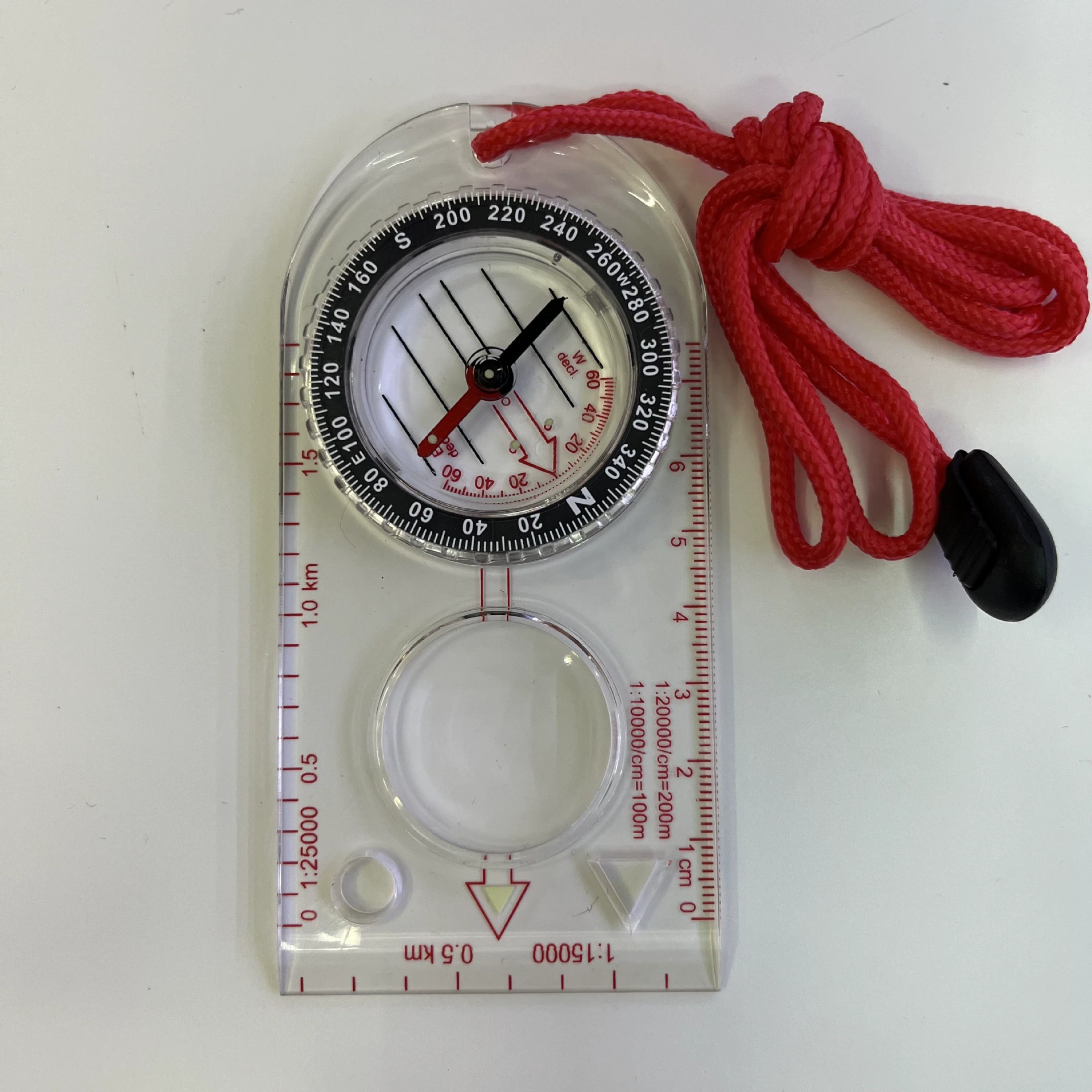 Новый Amazon Горячие продажи SD482 Прозрачный размер компас лупа карта шкалы компас студент