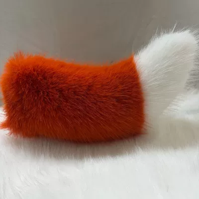 Car ornaments – Car Electric Tail Decoration - remote-control-voice-control-pat-to-activate-light-up-orange-white