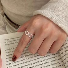 ������Ȧ������925�����ٴ��ָŮС��ins����Ʋ���ɫ���ָ��
