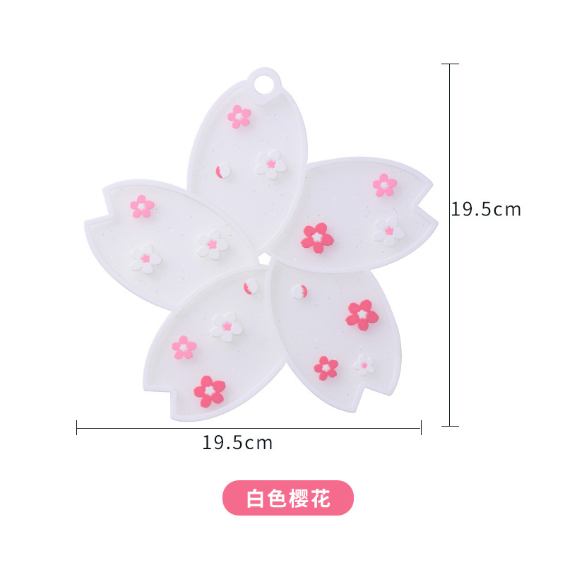 桜シリコン断熱マットレストランのパーマ防止鍋マット家庭用キッチンの人気耐高温パッド|undefined