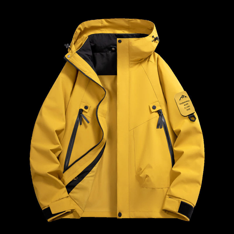 Yellow Jacket Men's 2025 American Casual New Spring and Autumn Couple Mountaineering Jacket Men's and Women's Jackets