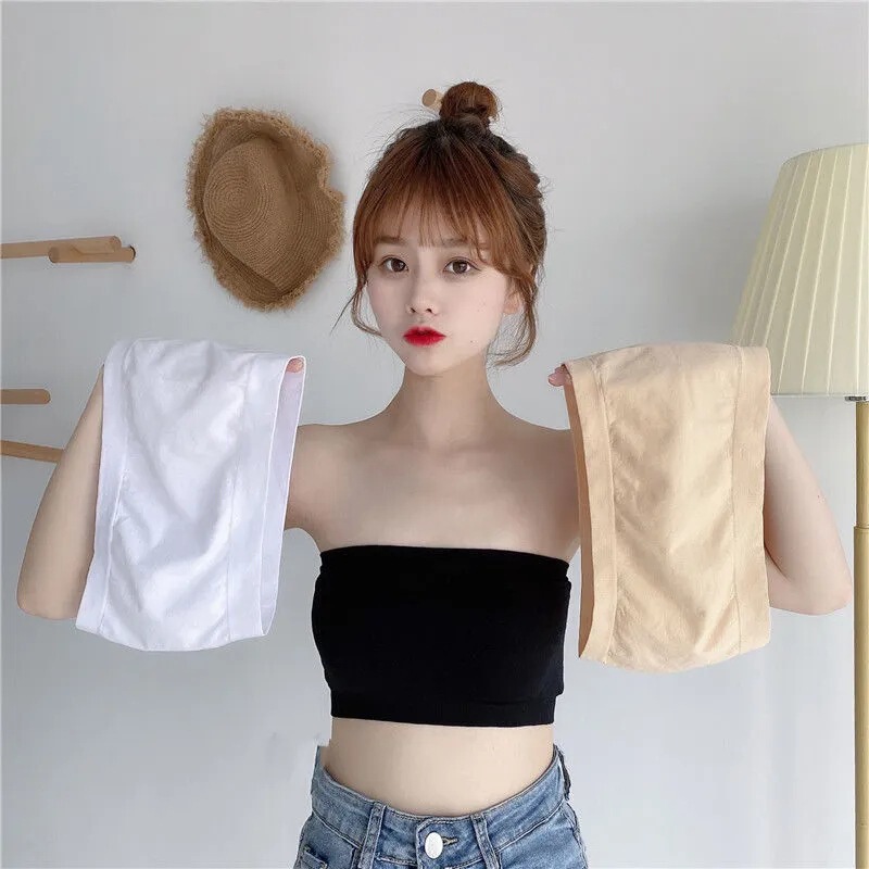 Seamless One-piece Beautiful Back Strapless Strapless One-piece Girls' Chest Wrap Casual Breathable Bottoming Anti-slip Underwear Seamless One-piece Beautiful Back Strapless Strapless One-piece Girls' Chest Wrap Casual Breathable Bottoming Anti-slip Underwear