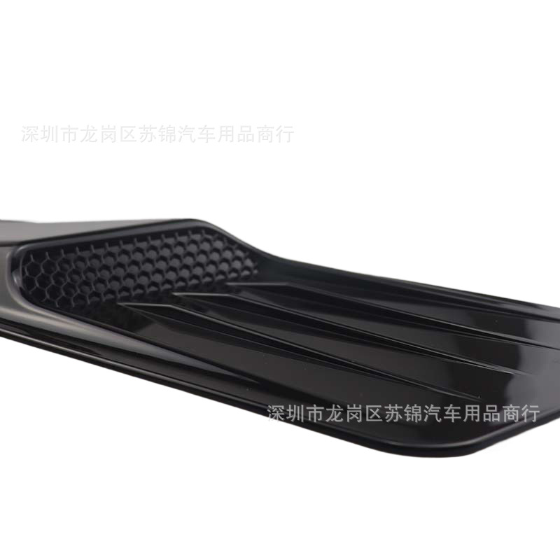 Car Modification Universal Decorative Hood Fake Air Outlet Sticker Hood Air Inlet Personalized Creative Engine Accessories