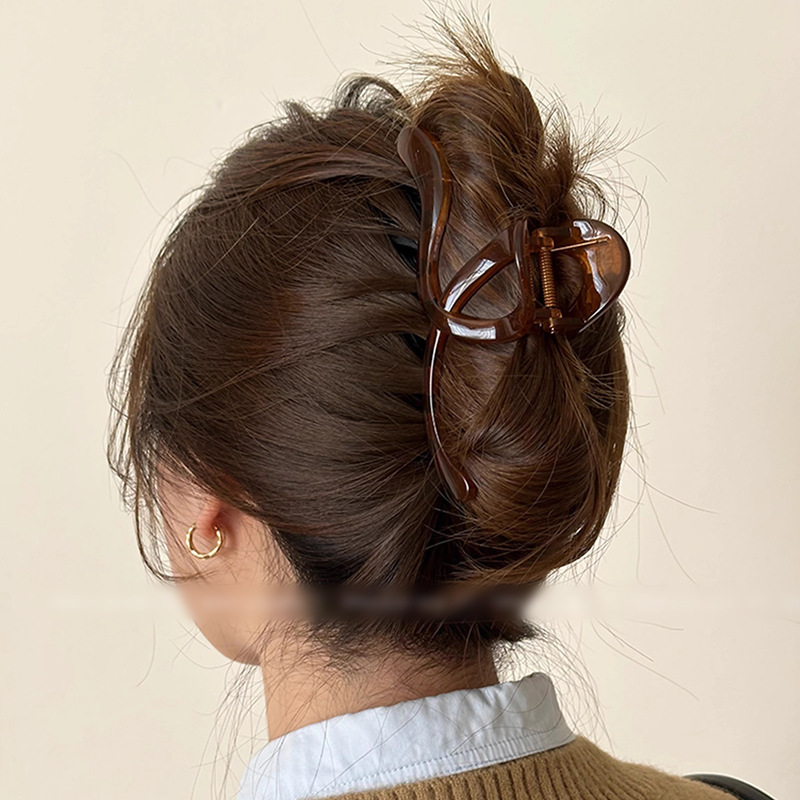 Superior Sense Grande Grab Clip per Donne Sude Acrilico Fermaglio per Capelli Indietro Testa Fermaglio per Capelli Fermaglio per Capelli Fermaglio per Capelli Fermaglio per Capelli Copricapo_voghion.com