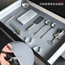 橱柜厨房柜子冰箱防滑抽屉垫纸贴纸防水油垫防潮台面鞋柜衣柜垫子
