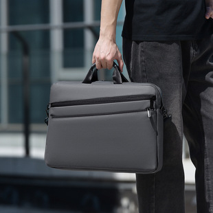 Cross-Border New Laptop Bag 17inch Bag Satchel Business Large-Capacity Crossbody Bag Shoulder Satchel Briefcase