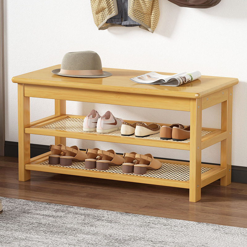 换鞋凳家用门口可坐鞋柜鞋架子一体简易玄关轻奢收纳凳入户置物架