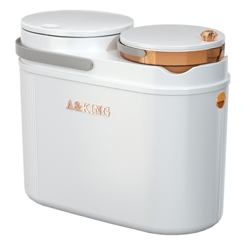 Hogar húmedo y seco separación de basura al por mayor de té Filtro de residuos cubo de basura Oficina Del Hogar Cubo de té Cubo de residuos image 1