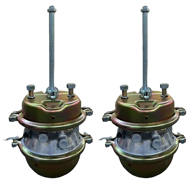 Fuhua Bridge Brake Air Chamber T30/30 Dual-Chamber Trailer Galvanized Air Chamber Brake for American-Style Trailers, Trucks, Heavy-Duty Vehicles