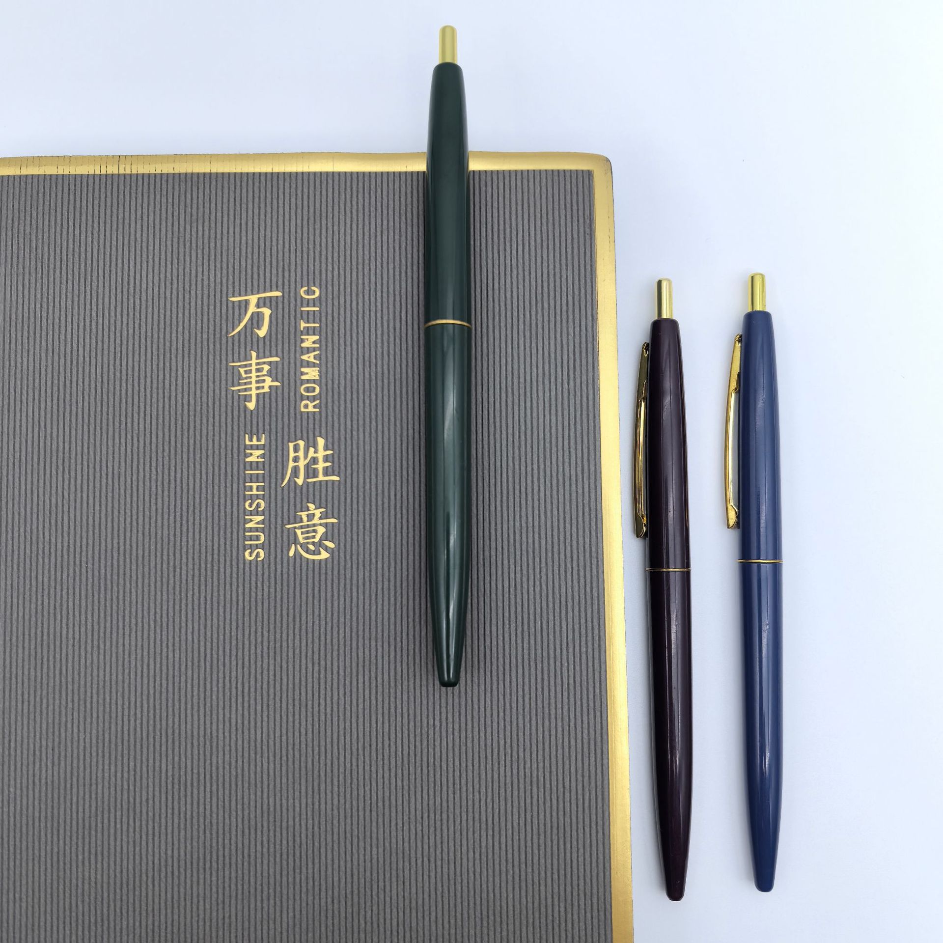 Personalizado clásico retro bolígrafo pequeño hotel Gaoshi puede hacer un conjunto de bolígrafo de promoción de publicidad de presión