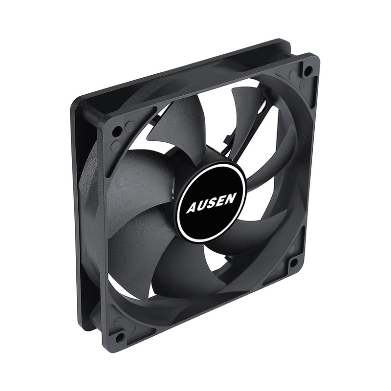 AUSEN デスクトップコンピュータケースファン 12 センチメートル大型 4pin マットファン 12025 冷却サイレントファン|undefined