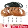 原色牛皮圆皮绳牛皮绳