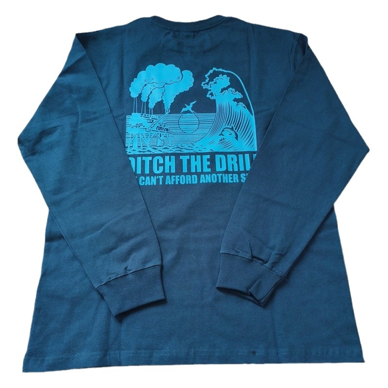 Logotipo de comercio exterior Classic Outdoor Mountain Series Camiseta de manga larga del mismo estilo para hombres y mujeres