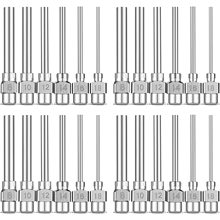 跨境点胶针，1、1.5、1/2、1/4英寸不锈钢针头金属平头平口针头