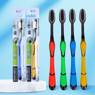 Small Single Toothbrush for Cleaning, Single Pack for Couples, Soft Bristle Toothbrush, Department Store Supermarket Manufacturer Wholesale, Adult Manual-Free