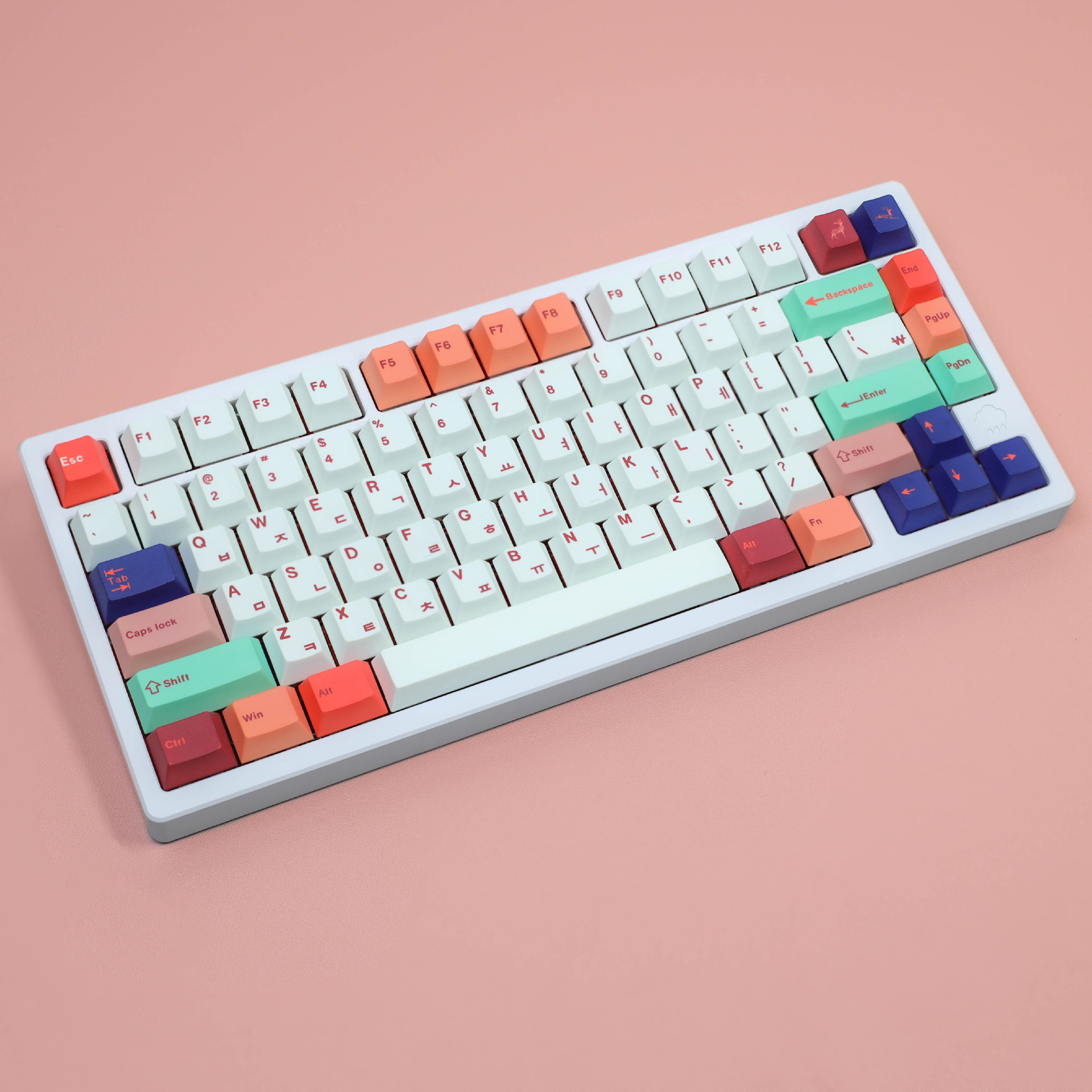 Набор PBT колпачков для клавиш NCD Dye-Sub (143 клавиши, Cherry Profile)