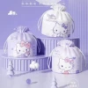 Sanrio purple KT cat 180g roll towel