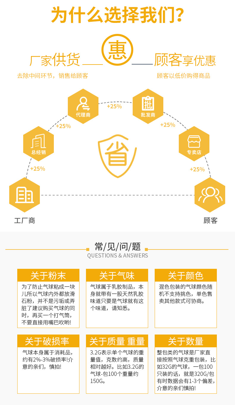 定制太子1.8克260魔术创意气球长条气球编织造型儿童玩具气球 详情9