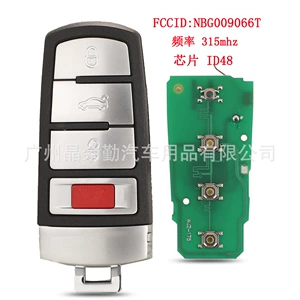Volkswagen Passat CC 4 düyməli pult NBG009066T 315Mhz ID48 çip
