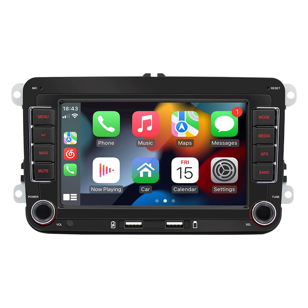 Подходит для 7-дюймового Volkswagen автомобиля Android GPS-навигации HD большой экран заднего изображения Bluetooth беспроводной Carplay