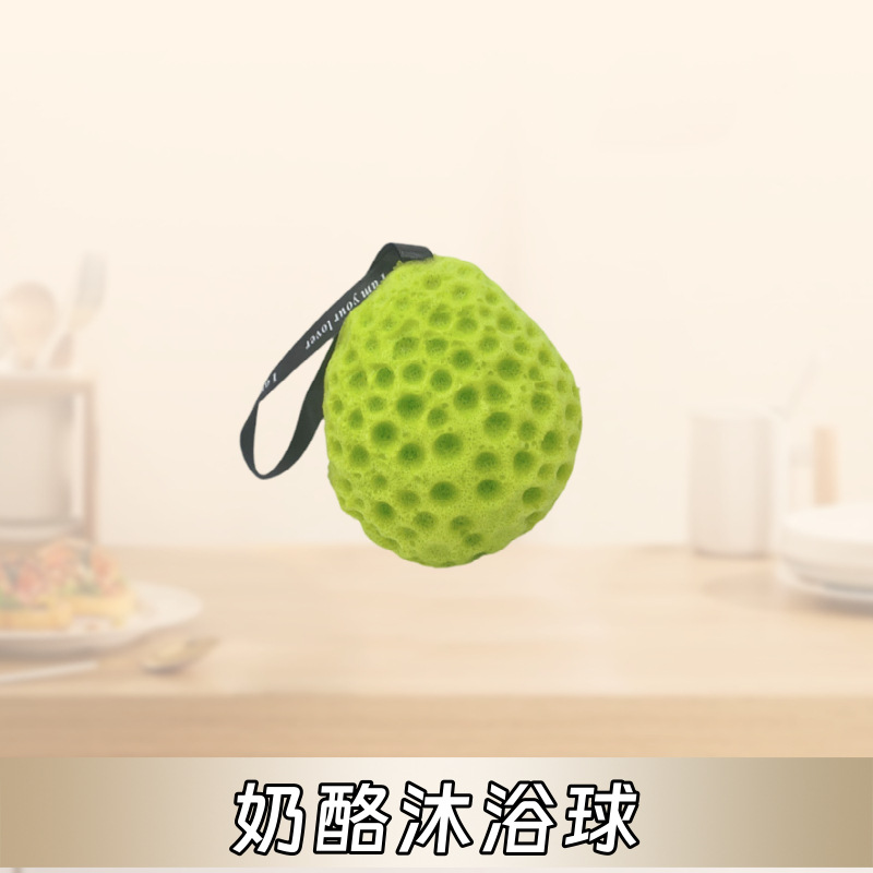 Panal japonés gran bola de baño super suave esponja niños lindo baño espuma baño flor mujer baño esponja