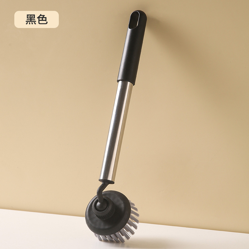 Cepillo de limpieza de mano multifuncional de mango largo especial para cocina de artefactos de cepillo de limpieza de olla grande para lavavajillas sin dañar la olla