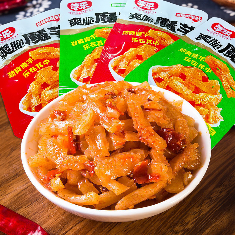 包魔芋香辣批发素毛肚解馋2休闲食品脆零食包010低热小吃常温|undefined