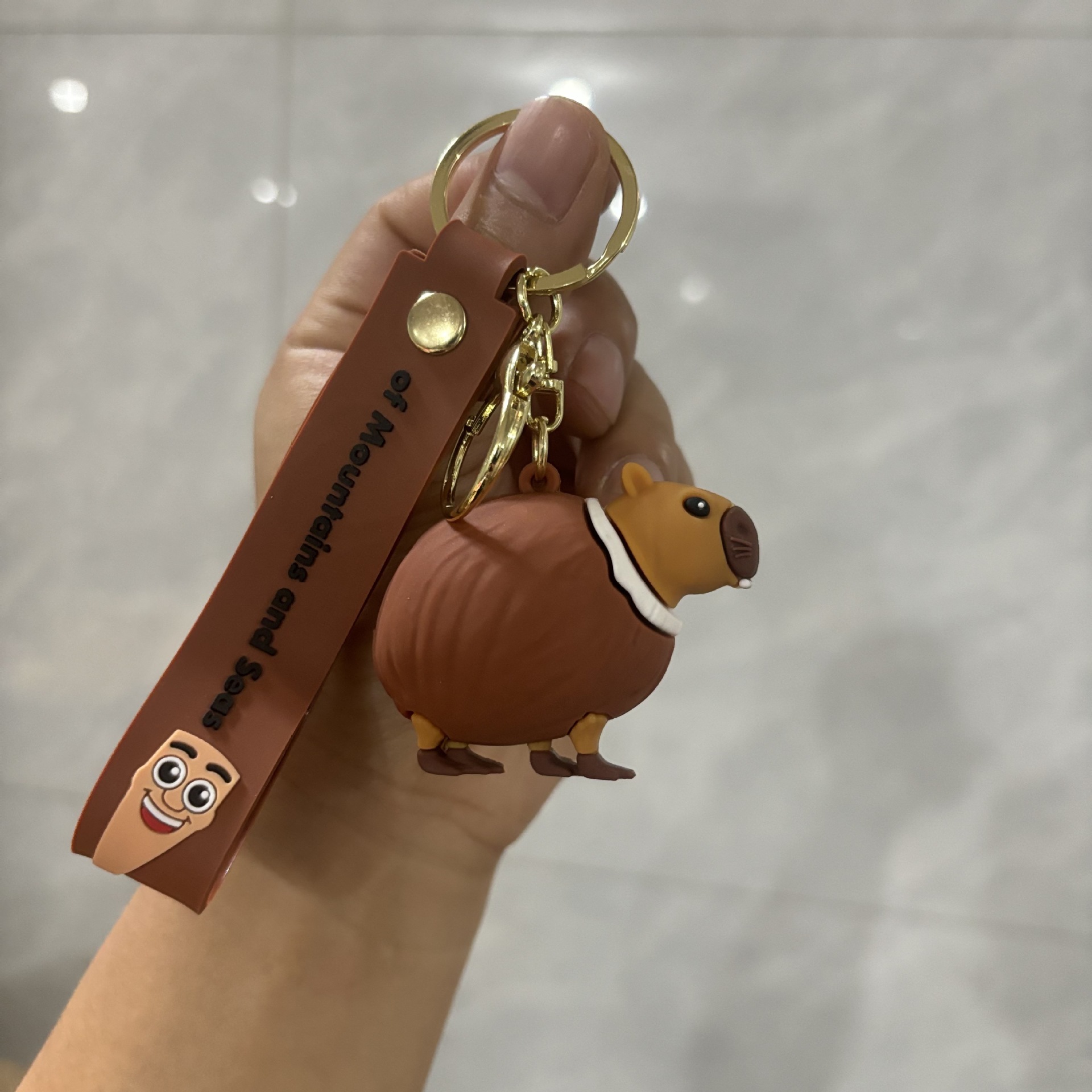 Muñeca Ocean Romance Muñeca Shanhaijing Llavero de silicona Colgante de bolsa Llavero de coche Máquina de muñecas Regalo