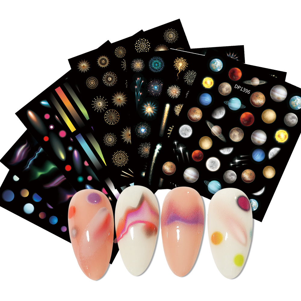 cartoon three dimensional fake nails for nails