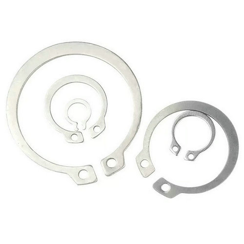 Stainless steel shaft with elastic retaining ring GB894C type elastic snap ring open retaining ring Ø4-Ø36