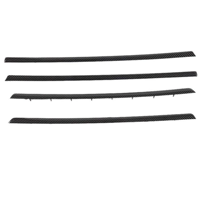 Suitable for BMW 3 Series Şüşə kənarı xromları/moldingləri - carbon-fiber-pattern-short-axis-version