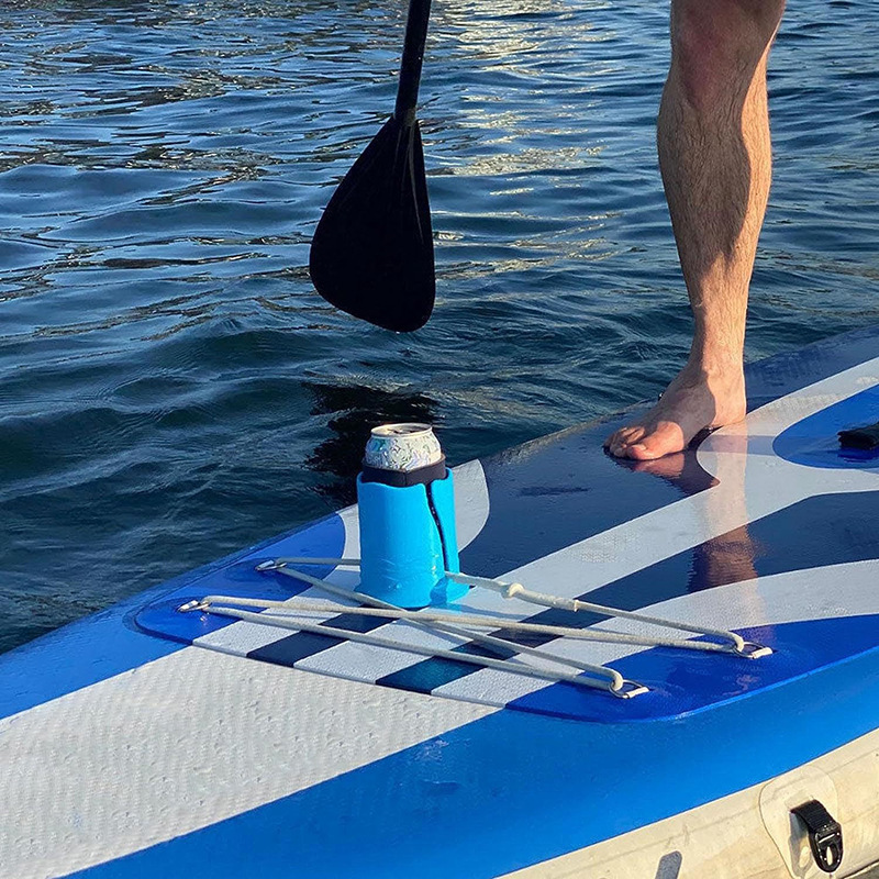 国境を越えた新しい屋外Kayak Drink Holderサーフボード水筒ホルダー飲料シリコンホルダー|undefined