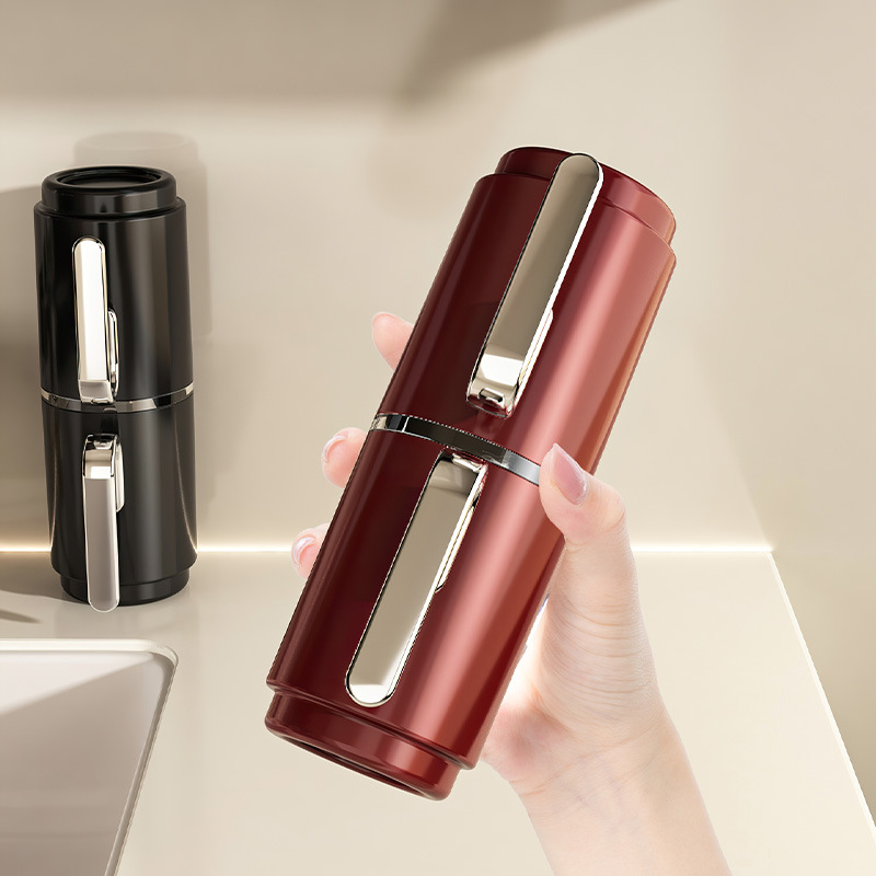 Juego de tazas de lavado de viaje Pasta de dientes portátil Cepillo de dientes Caja de almacenamiento Pareja Artículos de tocador Cepillo Taza de dientes Taza de enjuague bucal